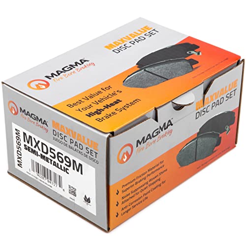 MAGMA MaxValue Semi-Metallic Brake Pads MXD569M