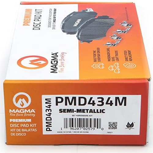 MAGMA Premium Semi-Metallic Brake Pads PMD434M