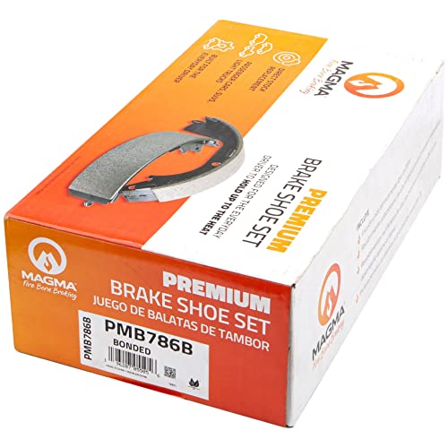 MAGMA Premium PMB786B Bonded Shoes, Rear