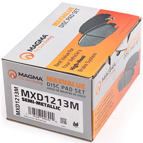 MAGMA MaxValue Semi-Metallic Brake Pads MXD1213M