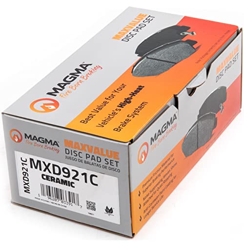 MAGMA MaxValue MXD921C Ceramic Brake Pads, Front