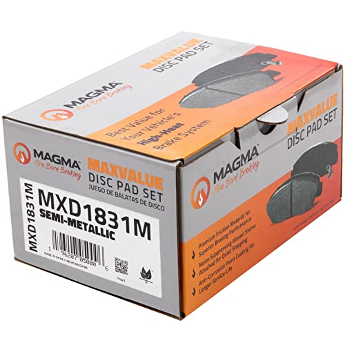 MAGMA MaxValue Semi-Metallic Brake Pads MXD1831M