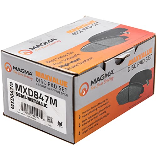 MAGMA MaxValue Semi-Metallic Brake Pads MXD847M