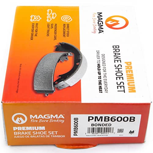 MAGMA Premium PMB600B Bonded Shoes, Rear
