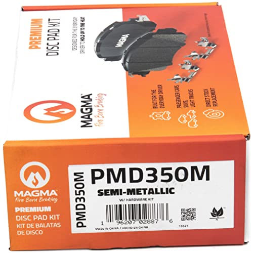 MAGMA Premium Semi-Metallic Brake Pads PMD350M