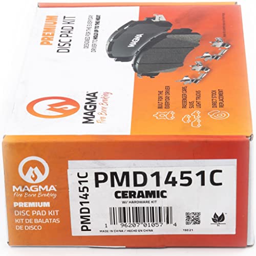 MAGMA Premium Ceramic Brake Pads PMD1451C
