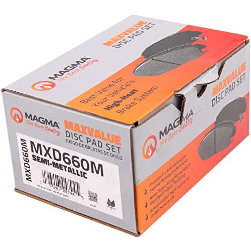 MAGMA MaxValue Semi-Metallic Brake Pads MXD660M