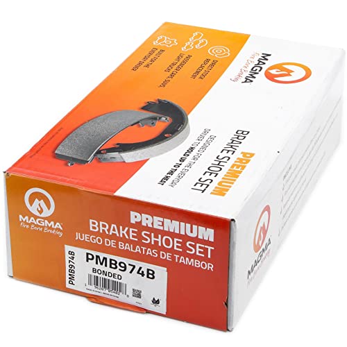 MAGMA Premium PMB974B Bonded Shoes, Rear