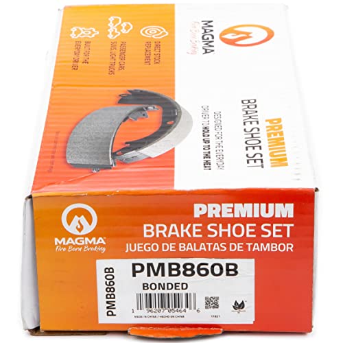MAGMA Premium PMB860B Bonded Shoes, Rear