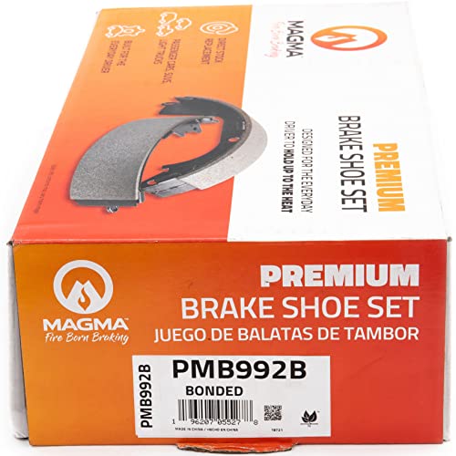 MAGMA Premium PMB992B Bonded Shoes, Rear