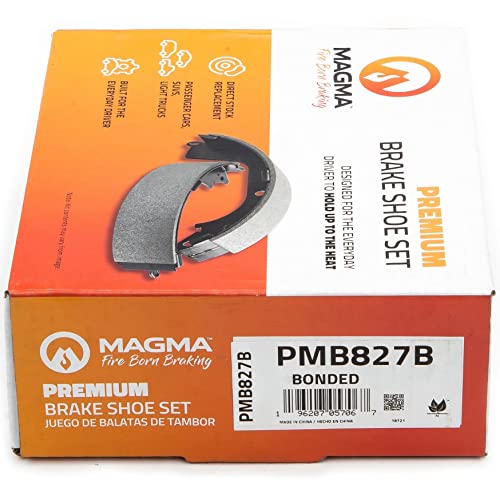 MAGMA Premium PMB827B Parking Brake Shoes