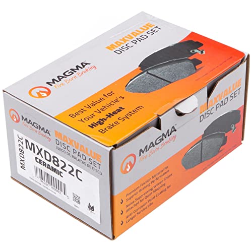 MAGMA MaxValue MXD822C Ceramic Brake Pads, Front