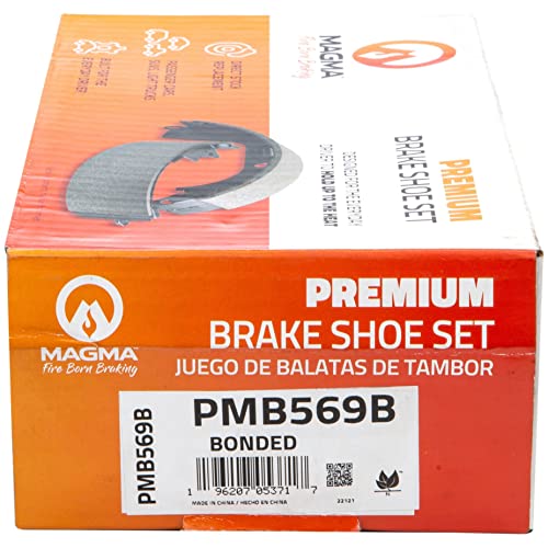 MAGMA Premium PMB569B Bonded Shoes, Rear