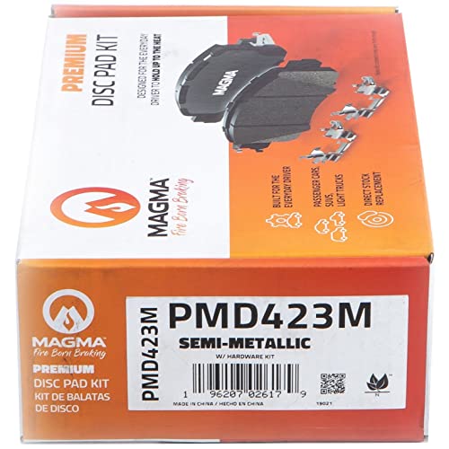 MAGMA Premium Semi-Metallic Brake Pads PMD423M