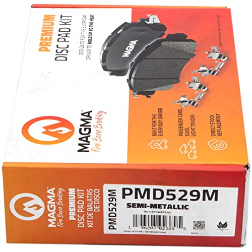 MAGMA Premium Semi-Metallic Brake Pads PMD529M