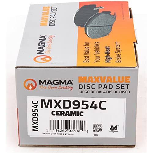 MAGMA MaxValue MXD954C Ceramic Brake Pads, Rear