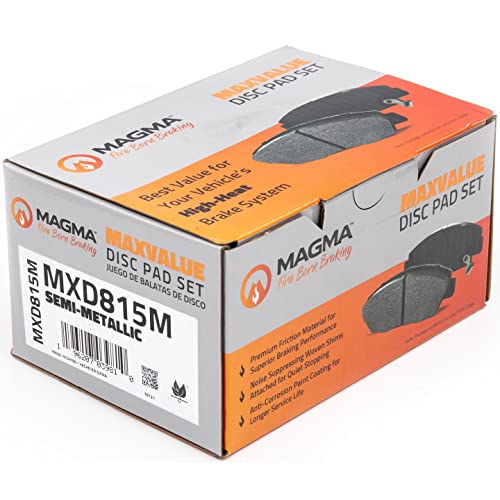 MAGMA MaxValue Semi-Metallic Brake Pads MXD815M