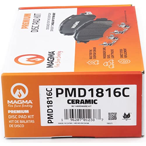 MAGMA Premium Ceramic Brake Pads PMD1816C