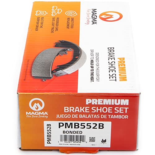 MAGMA Premium PMB552B Bonded Shoes, Rear