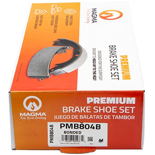 MAGMA Premium PMB804B Bonded Shoes, Rear