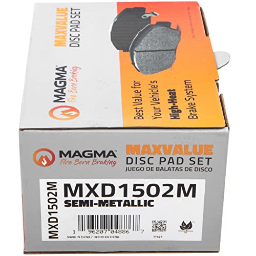 MAGMA MaxValue Semi-Metallic Brake Pads MXD1502M