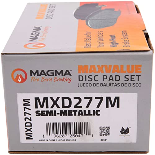 MAGMA MaxValue Semi-Metallic Brake Pads MXD277M