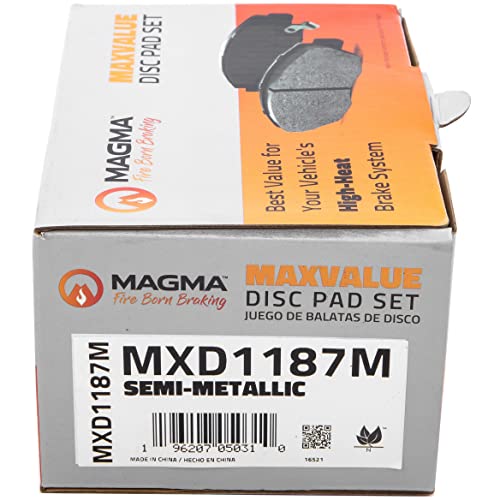 MAGMA MaxValue Semi-Metallic Brake Pads MXD1187M