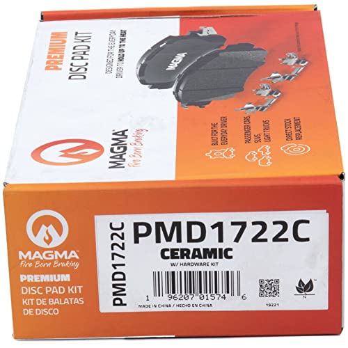 MAGMA Premium Ceramic Brake Pads PMD1722C