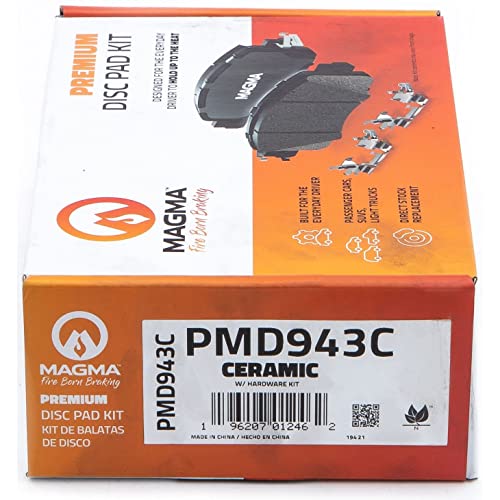 MAGMA Premium Ceramic Brake Pads PMD943C