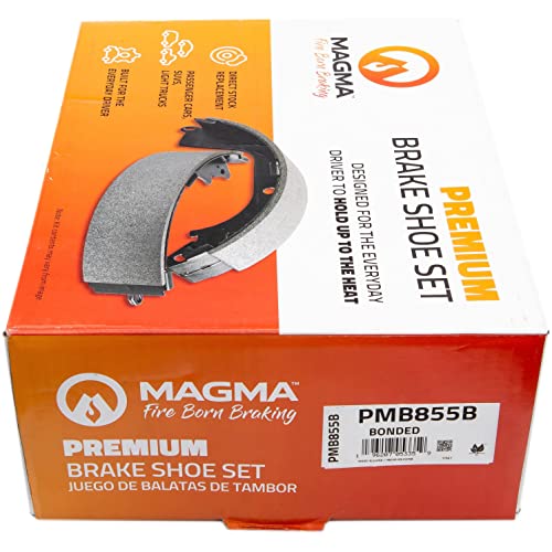 MAGMA Premium PMB855B Bonded Shoes, Rear