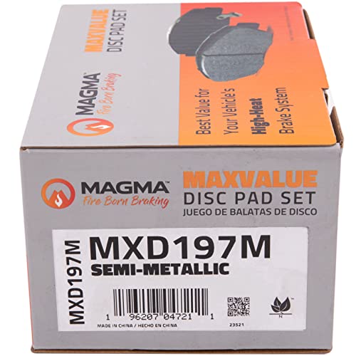 MAGMA MaxValue Semi-Metallic Brake Pads MXD197M