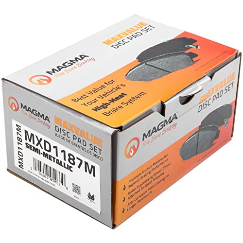 MAGMA MaxValue Semi-Metallic Brake Pads MXD1187M