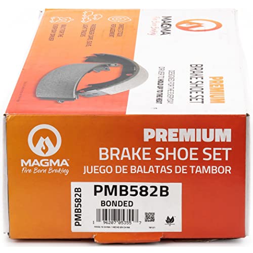 MAGMA Premium PMB582B Bonded Shoes, Rear
