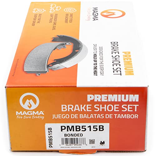 MAGMA Premium PMB515B Bonded Shoes, Rear