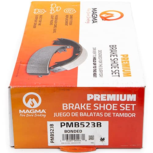 MAGMA Premium PMB523B Bonded Shoes, Rear