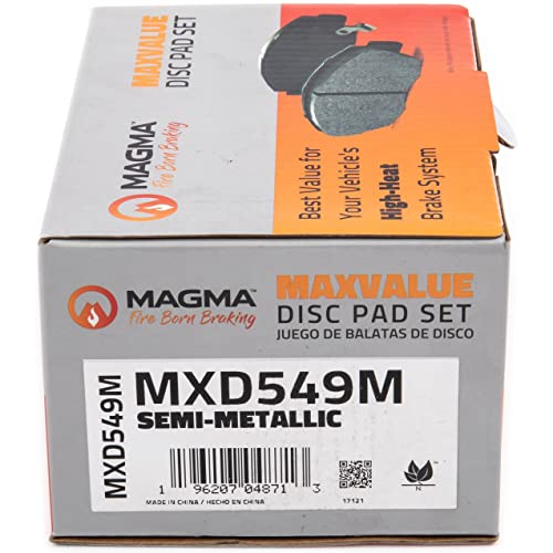 MAGMA MaxValue Semi-Metallic Brake Pads MXD549M