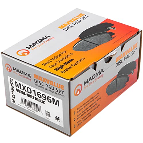 MAGMA MaxValue Semi-Metallic Brake Pads MXD1696M