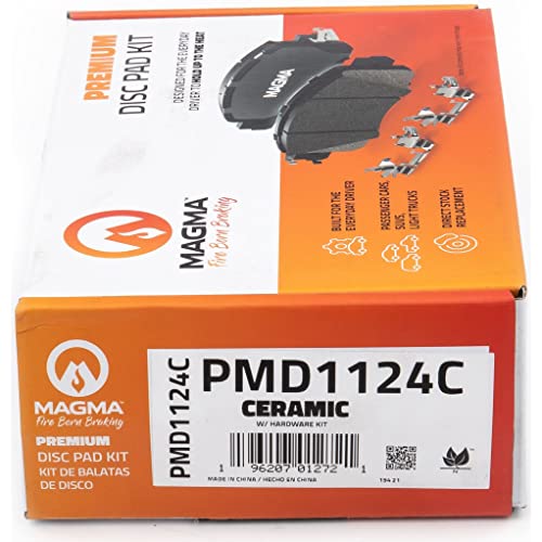 MAGMA Premium Ceramic Brake Pads PMD1124C