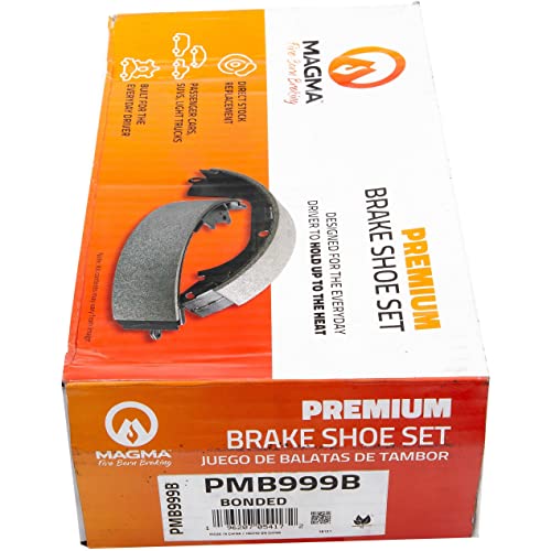 MAGMA Premium PMB999B Bonded Shoes, Rear
