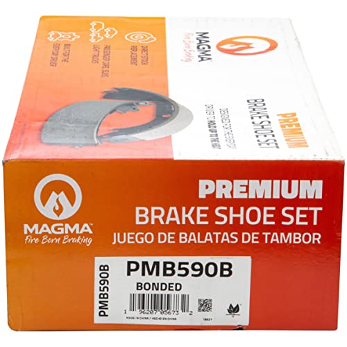 MAGMA Premium PMB590B Bonded Shoes, Rear