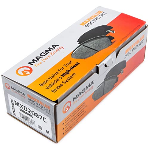 MAGMA MaxValue MXD2087C Ceramic Brake Pads, Front