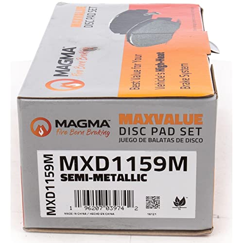 MAGMA MaxValue Semi-Metallic Brake Pads MXD1159M
