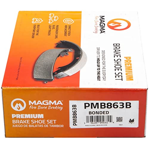 MAGMA Premium PMB863B Parking Brake Shoes
