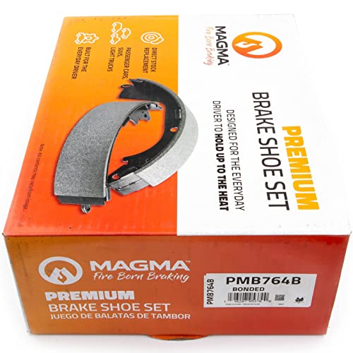 MAGMA Premium PMB764B Bonded Shoes, Rear