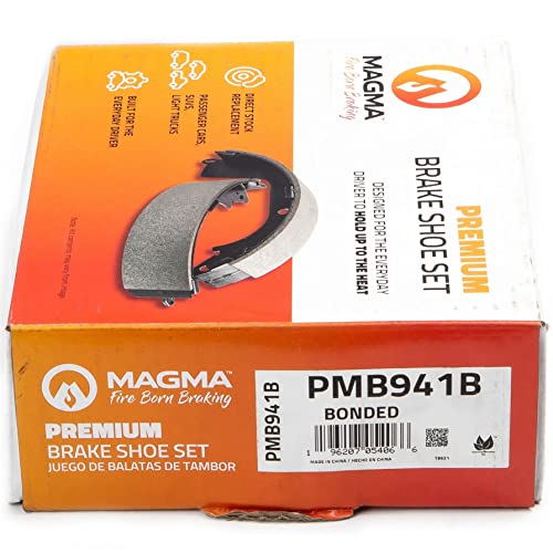 MAGMA Premium PMB941B Parking Brake Shoes
