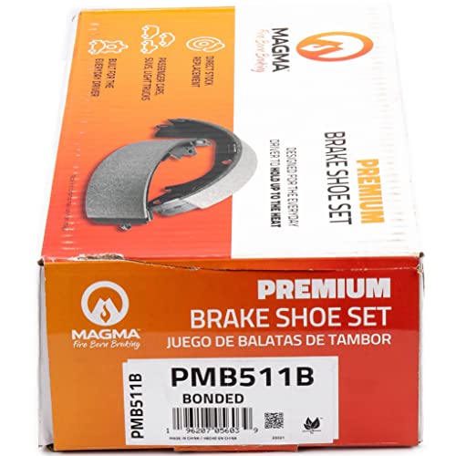 MAGMA Premium PMB511B Bonded Shoes, Rear