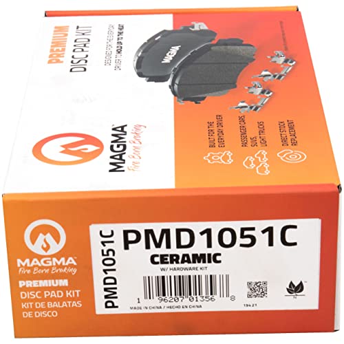MAGMA Premium Ceramic Brake Pads PMD1051C