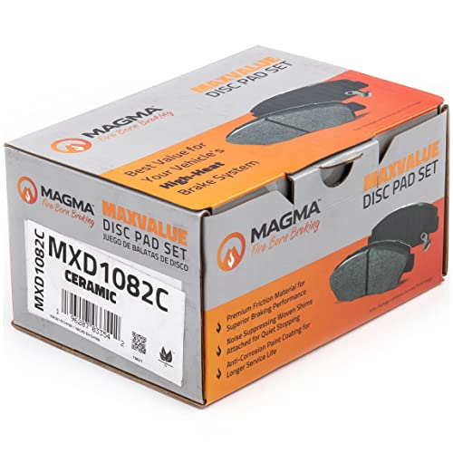 MAGMA MaxValue MXD1082C Ceramic Brake Pads, Rear