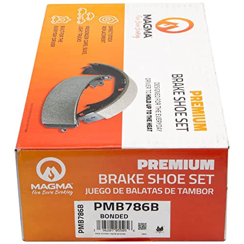 MAGMA Premium PMB786B Bonded Shoes, Rear