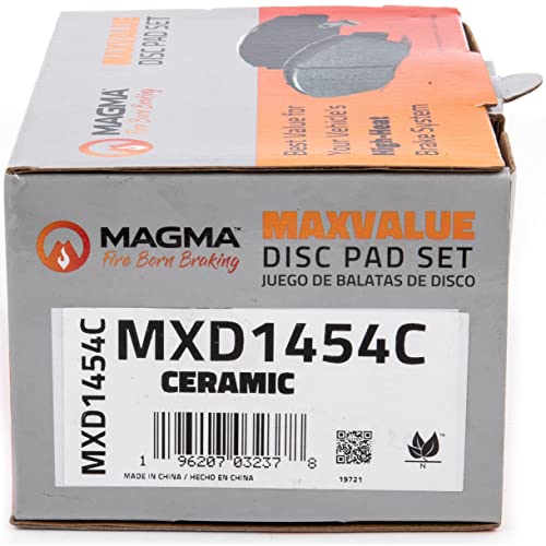 MAGMA MaxValue MXD1454C Ceramic Brake Pads, Front